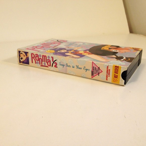 Vintage Ranma 1/2 Soap Gets in Your Eyes VHS 1997 Anime English Dubbed V-RHB011 - Picture 8 of 10